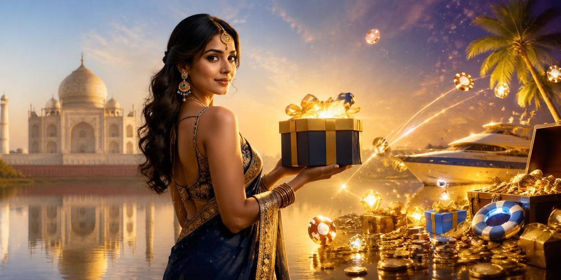 Agra Taj Mahal casino app blue gold theme